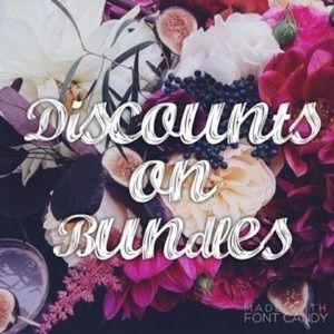 Bundle for discounts! 💐